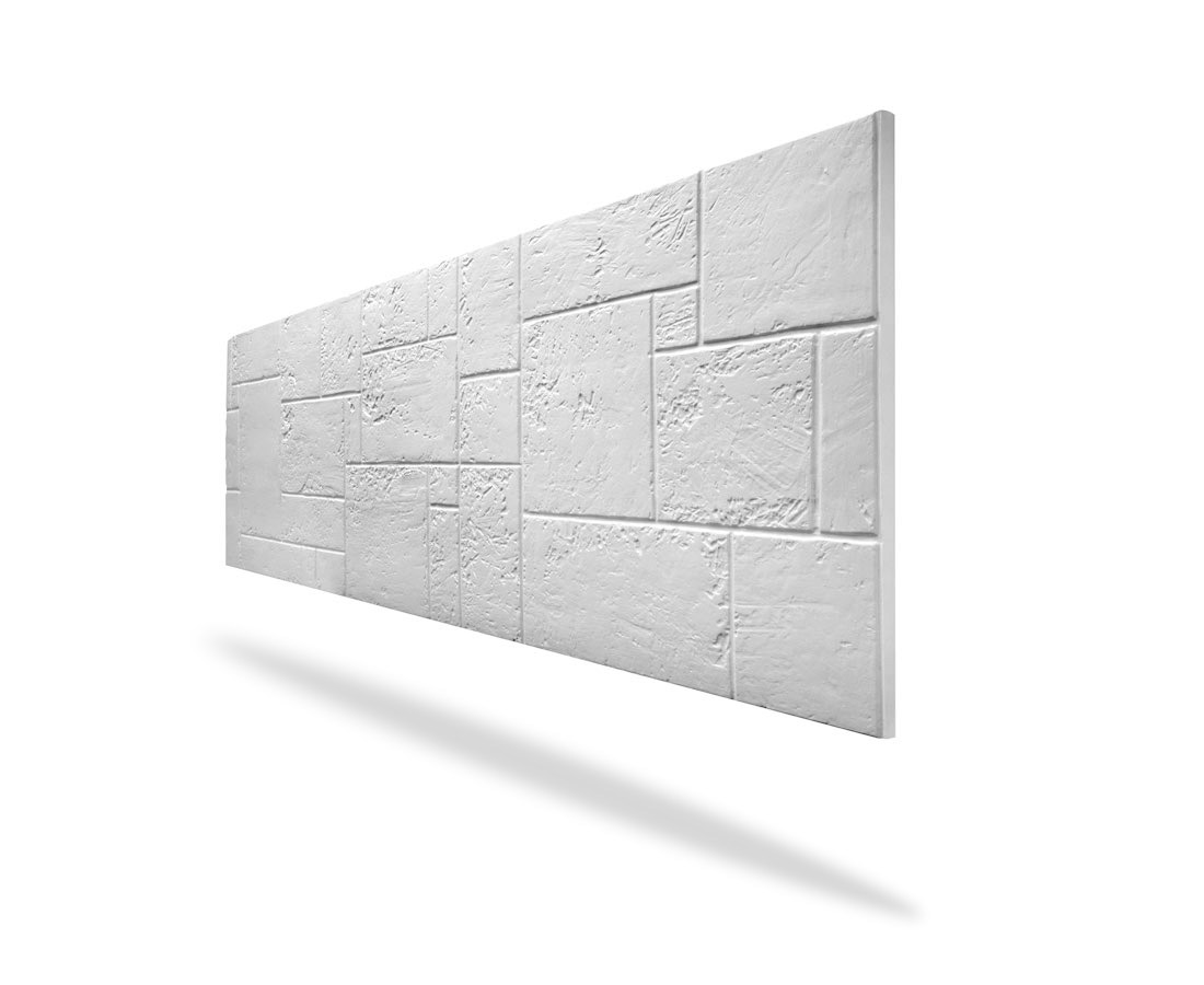 Pannello Finta pietra Ricostruito in Polistirolo Misure 100 cm X
